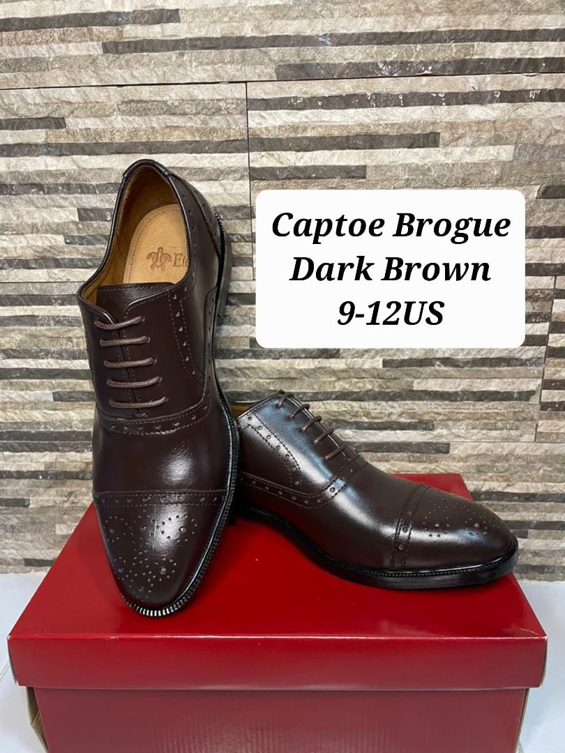 Brown captoes hot sale